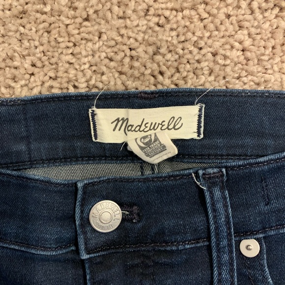 Madewell stovepipe dark wash jeans size 29 Tall - Picture 3 of 5